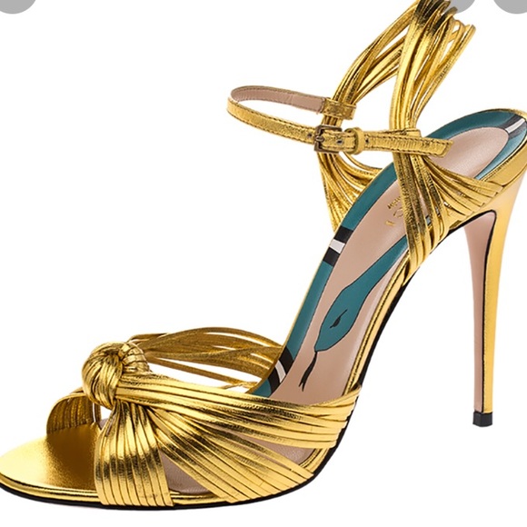 Gucci Shoes - nappa silk gucci sandal